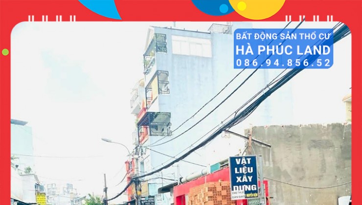 GV. CHDV 5T, 113m2, ngang 5.2M, thang máy, TN 50 triệu/th, gần Lê Văn Thọ.